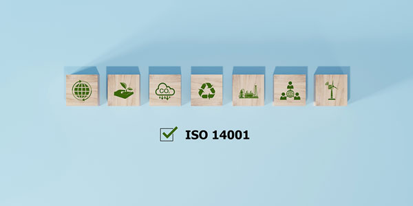 ISO14001認証登録（本社・工場）