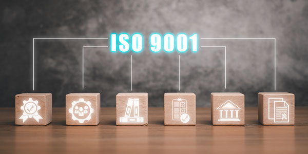 ISO9001認証登録（本社・工場）