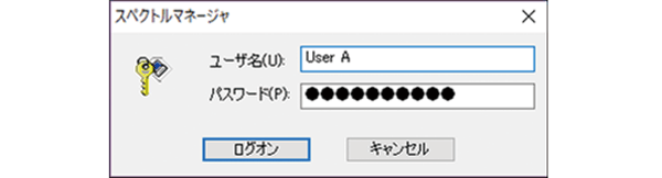 ログオン画面