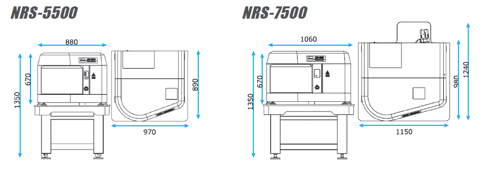 NRS-5500/7500 寸法