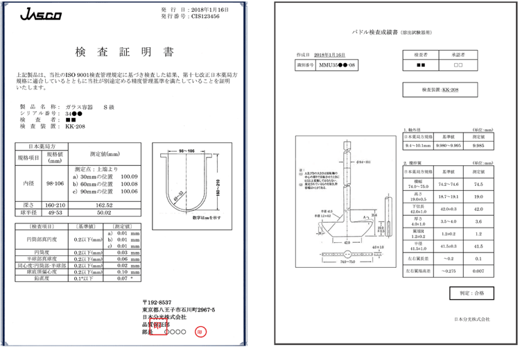 3次元計測検査データ