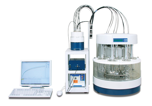 溶出試験器ファイバプローブシステム