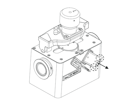 Detachment of polarizer